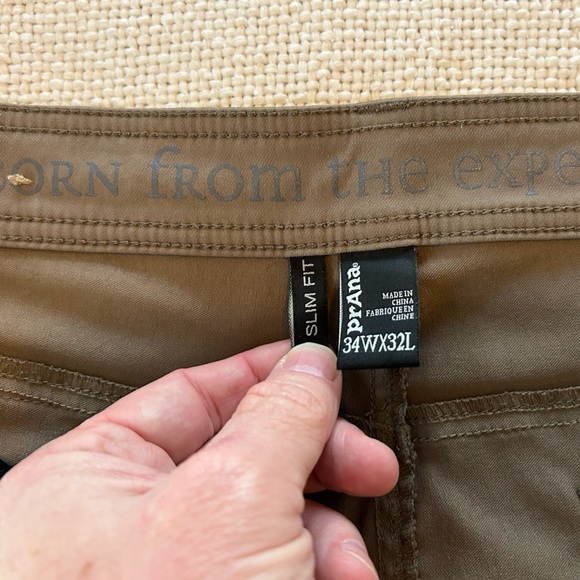 Prana Brion stretch pants, 34x32, good condition, smoke free home - Picture 3 of 4